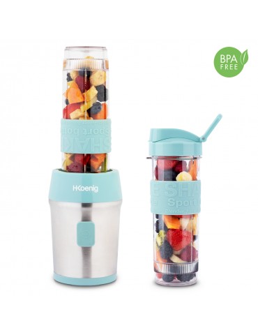 SMOO16 Mini blender bleu pastel H.KOENIG